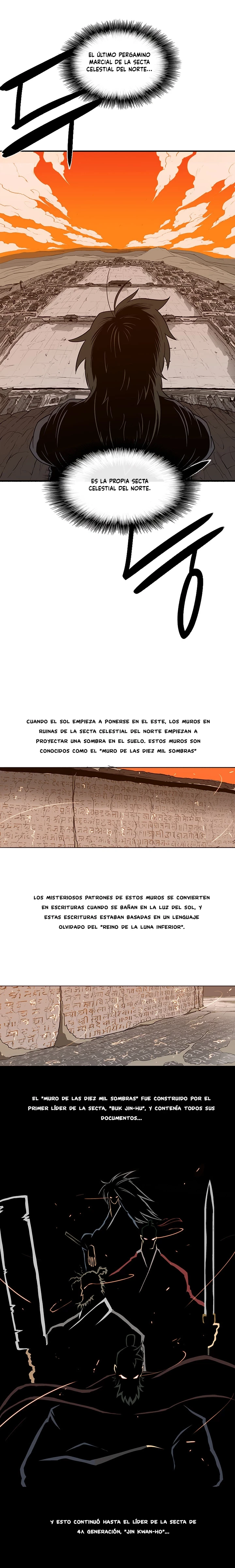 La leyenda de la espada del norte capítulo 3, página 2