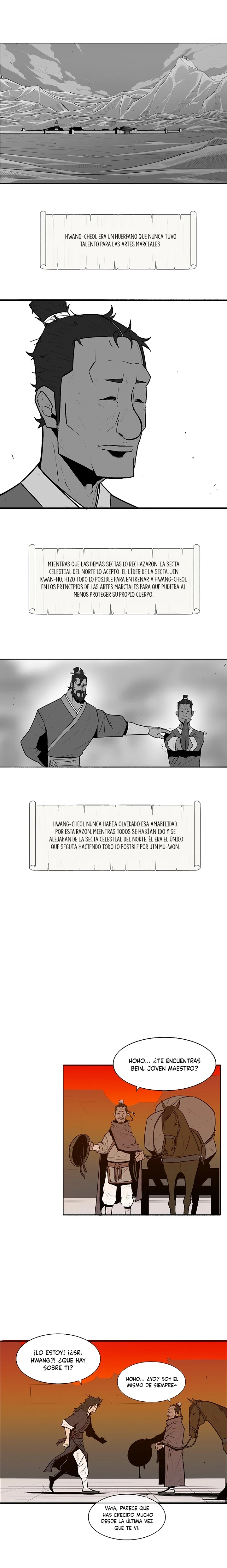 La leyenda de la espada del norte capítulo 3, página 6