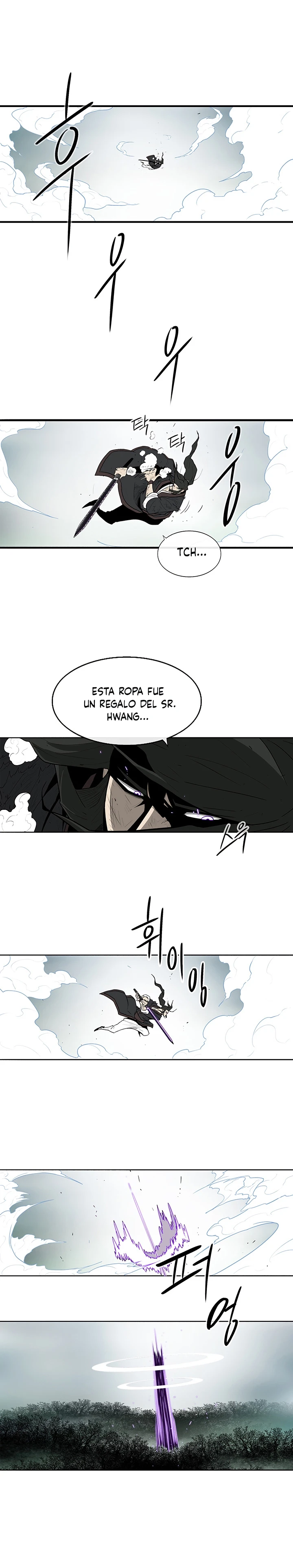 La leyenda de la espada del norte capítulo 31, página 10