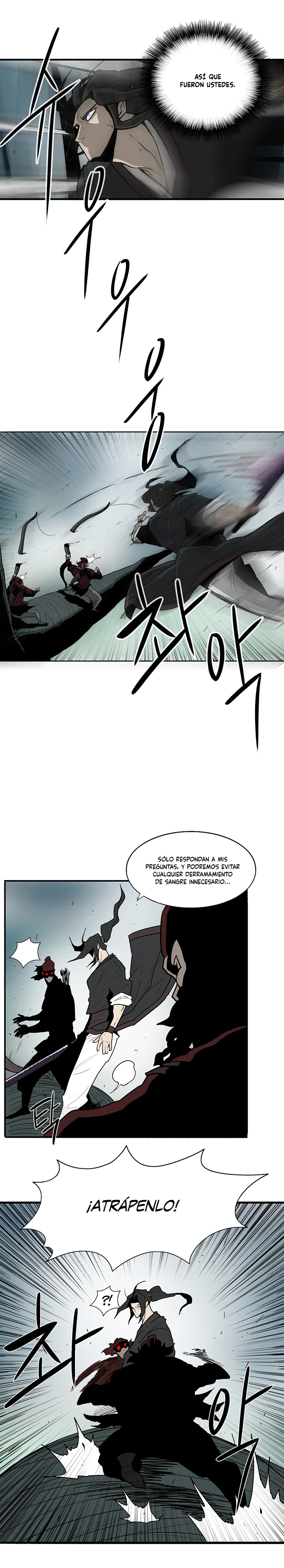 La leyenda de la espada del norte capítulo 32, página 14