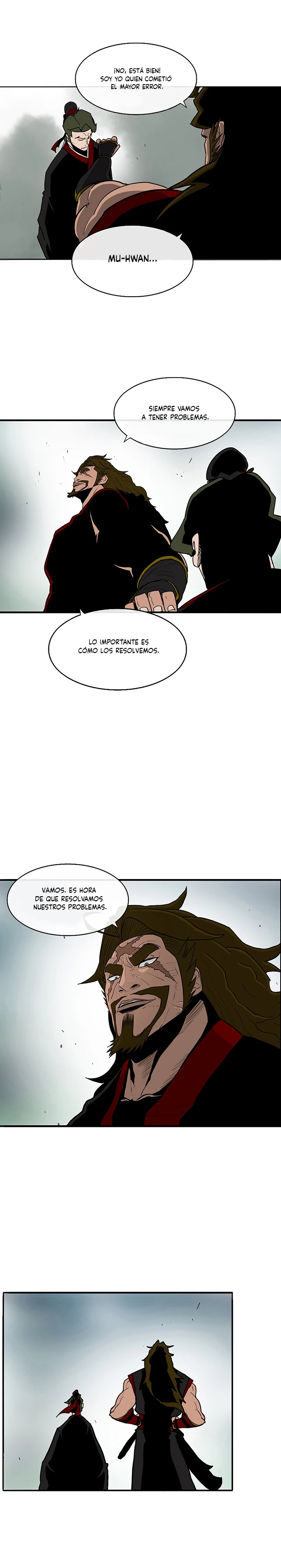 La leyenda de la espada del norte capítulo 32, página 18