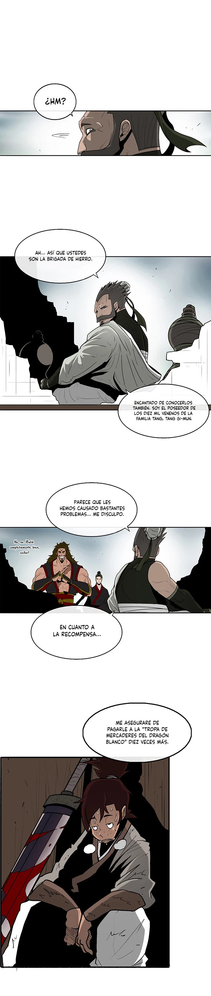 La leyenda de la espada del norte capítulo 32, página 20