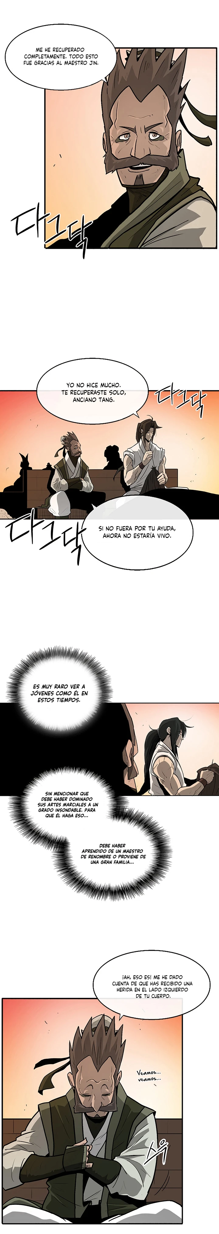 La leyenda de la espada del norte capítulo 33, página 4