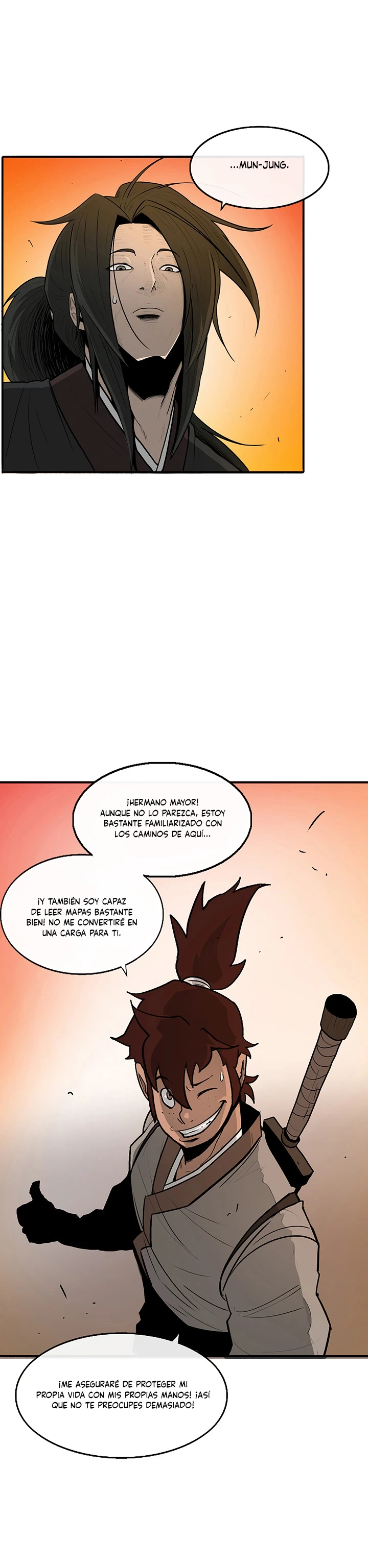 La leyenda de la espada del norte capítulo 33, página 21