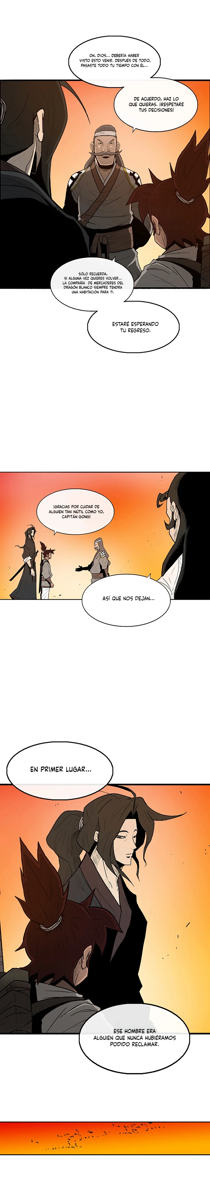 La leyenda de la espada del norte capítulo 33, página 22