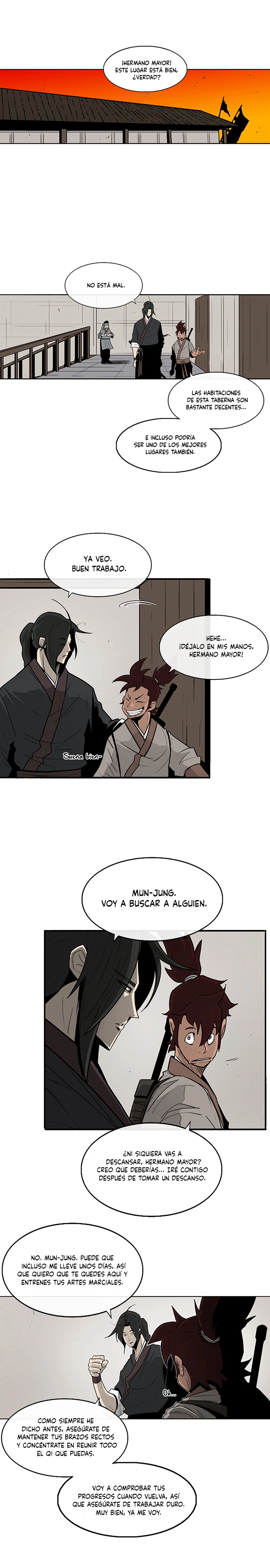 La leyenda de la espada del norte capítulo 34, página 2