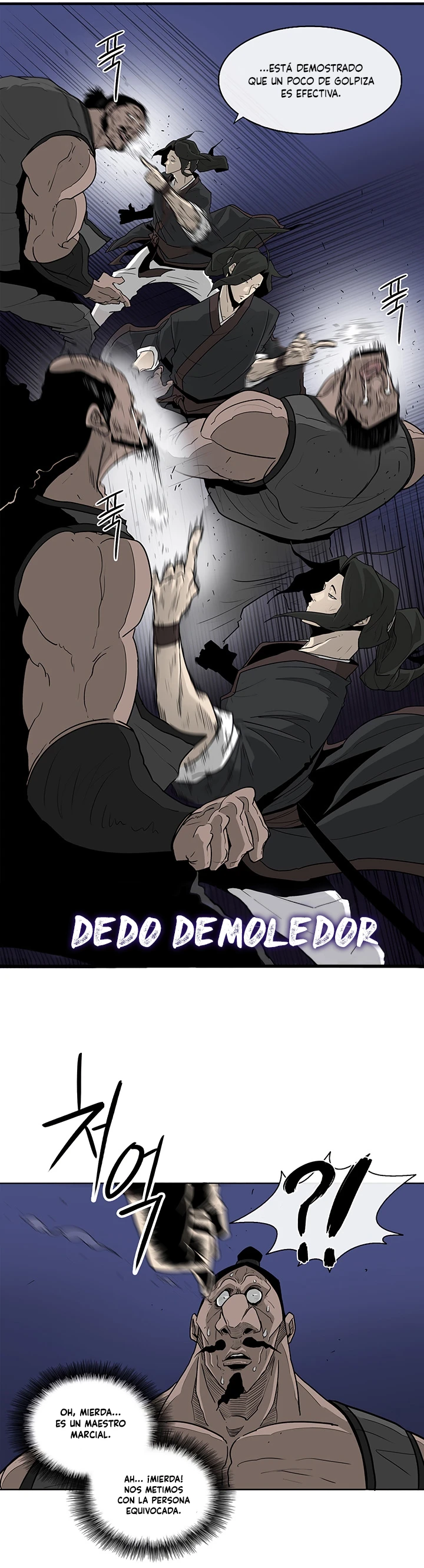 La leyenda de la espada del norte capítulo 34, página 8