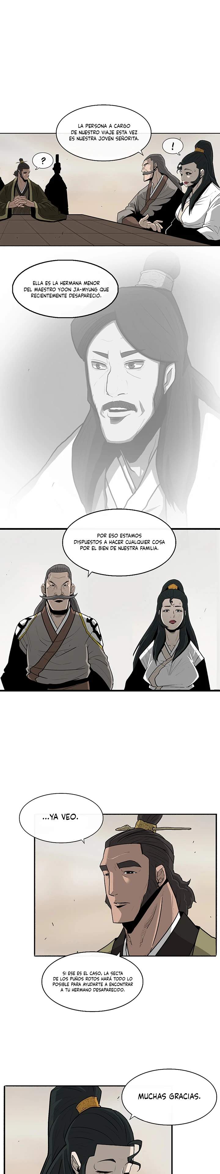 La leyenda de la espada del norte capítulo 36, página 8