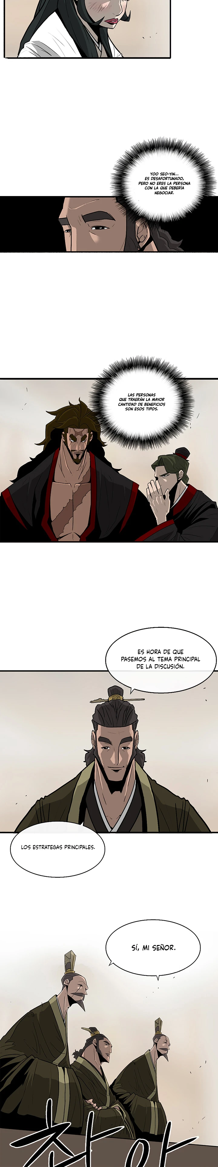La leyenda de la espada del norte capítulo 36, página 9