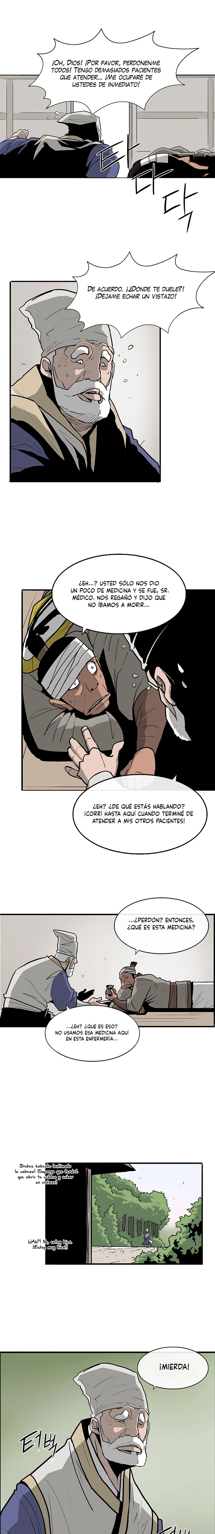 La leyenda de la espada del norte capítulo 37, página 14