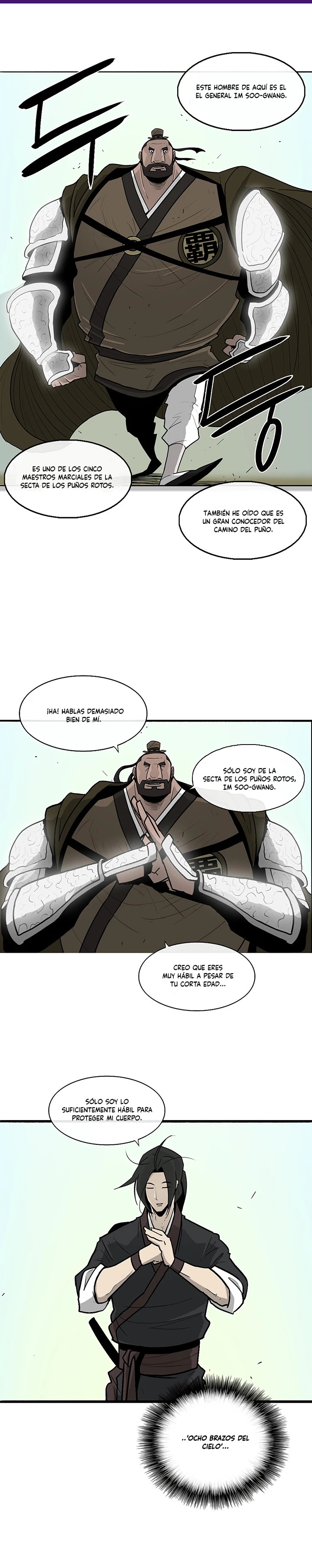 La leyenda de la espada del norte capítulo 39, página 4