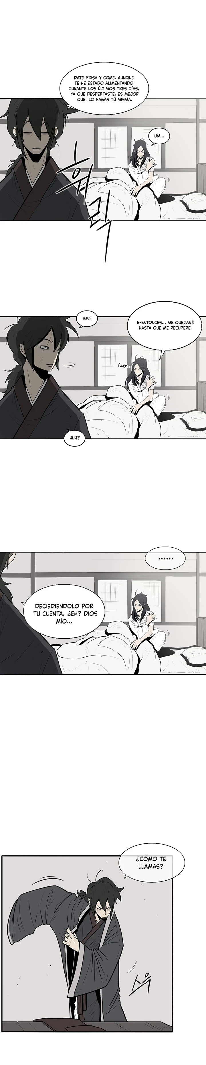 La leyenda de la espada del norte capítulo 4, página 17