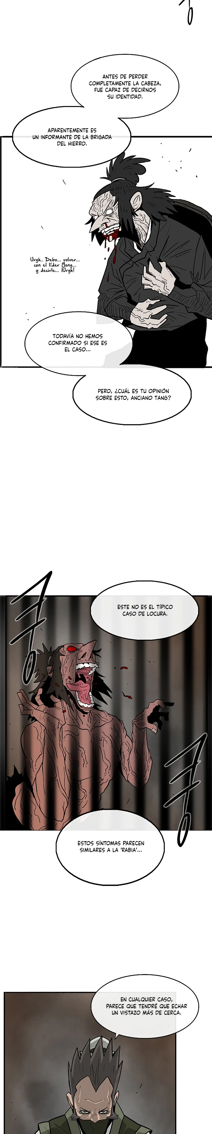 La leyenda de la espada del norte capítulo 40, página 18