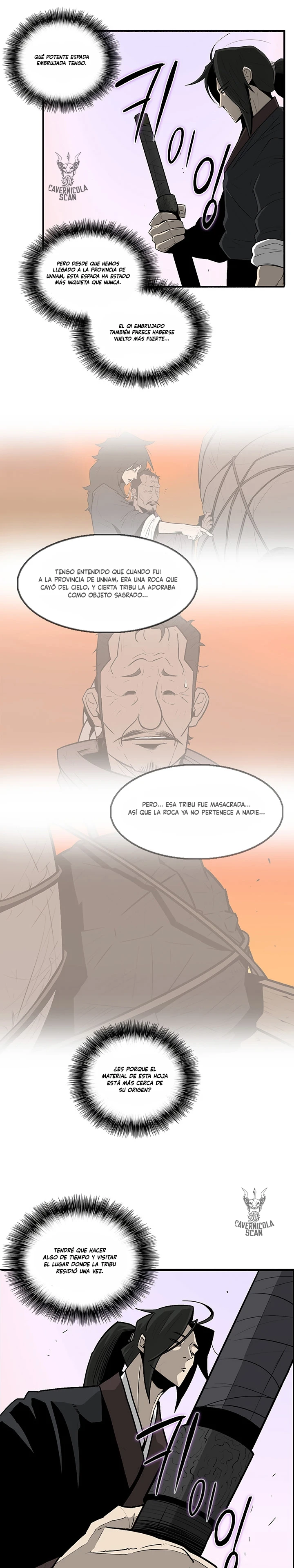La leyenda de la espada del norte capítulo 41, página 8