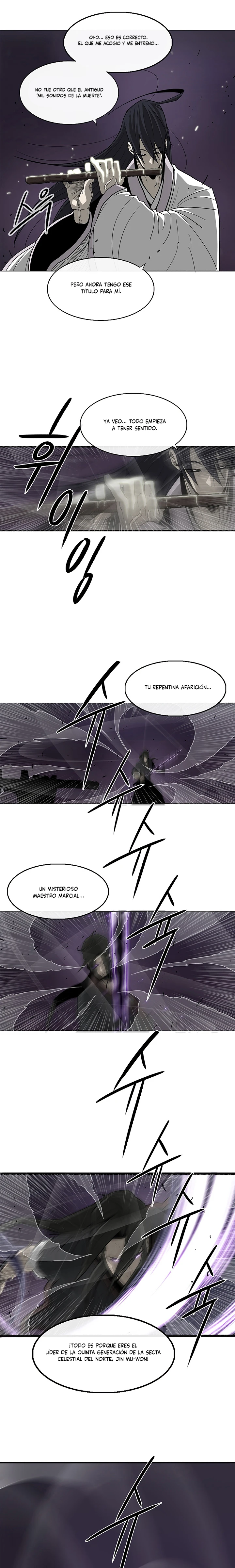 La leyenda de la espada del norte capítulo 46, página 14