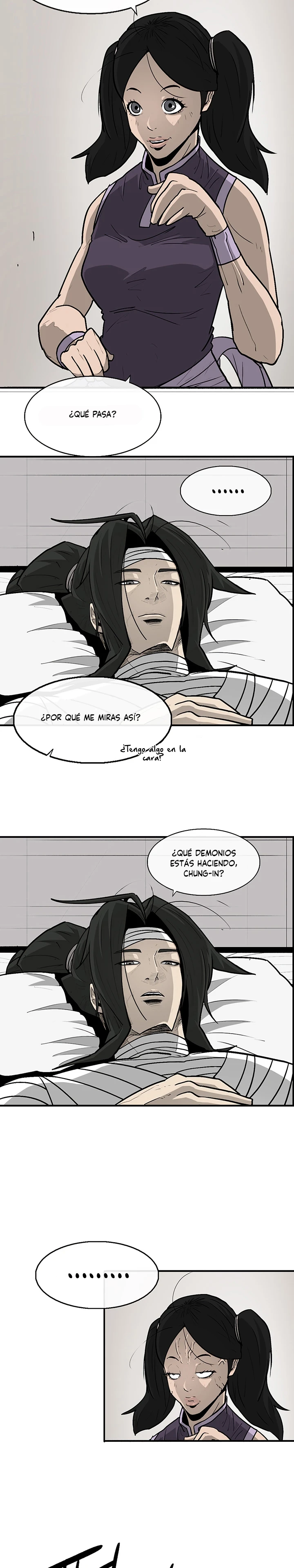La leyenda de la espada del norte capítulo 50, página 9