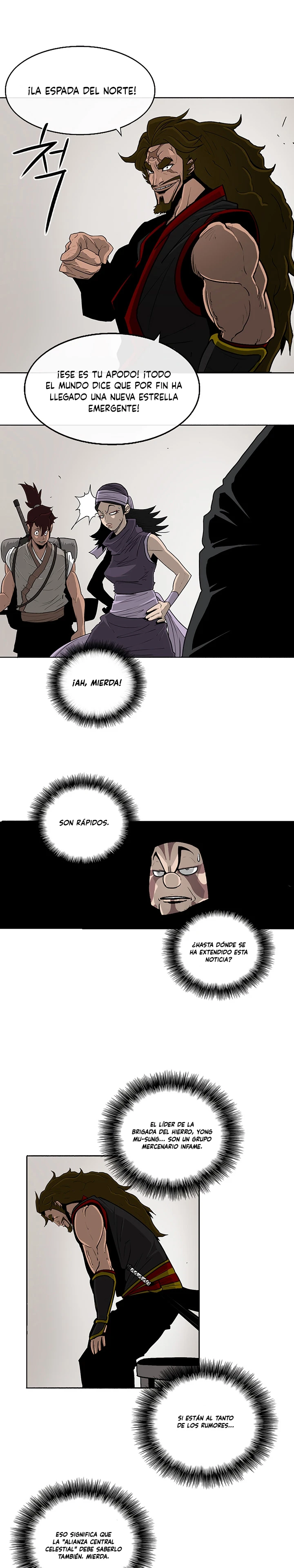 La leyenda de la espada del norte capítulo 51, página 8