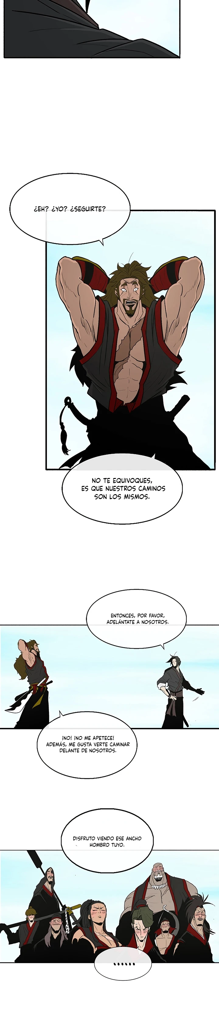 La leyenda de la espada del norte capítulo 52, página 4