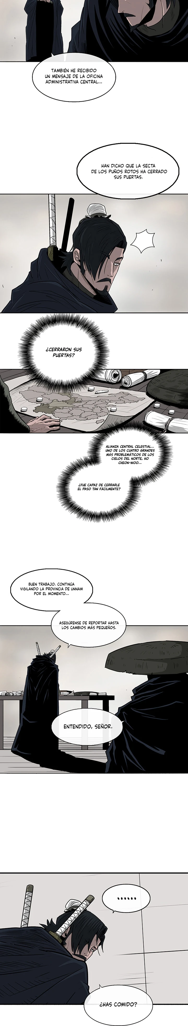 La leyenda de la espada del norte capítulo 52, página 12
