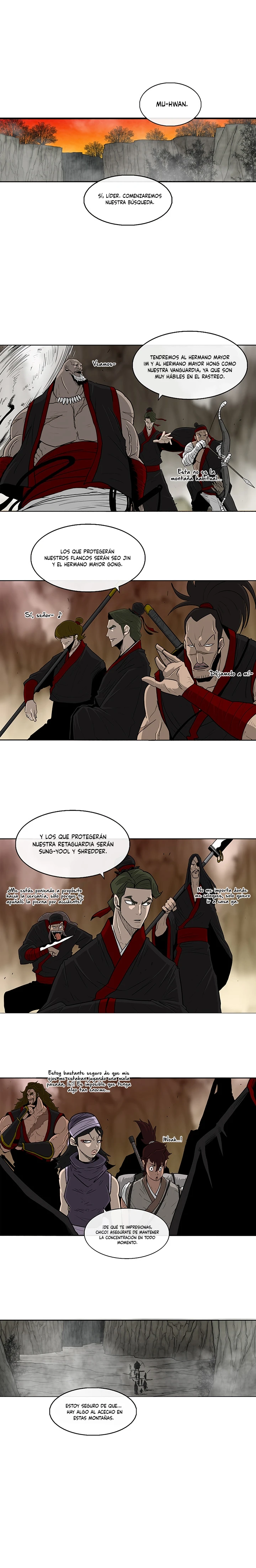 La leyenda de la espada del norte capítulo 53, página 4