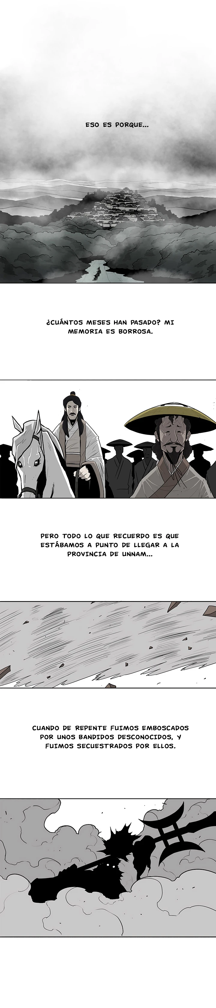 La leyenda de la espada del norte capítulo 54, página 4