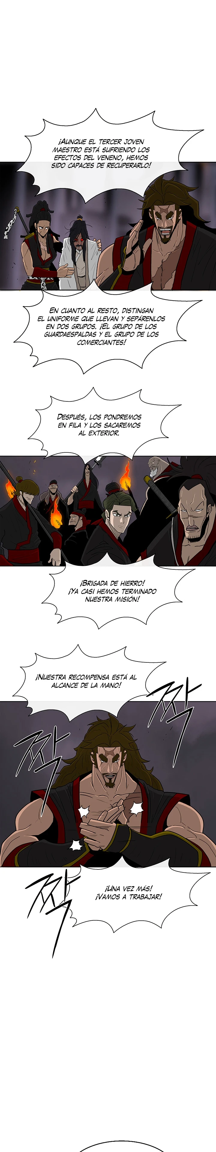 La leyenda de la espada del norte capítulo 54, página 11