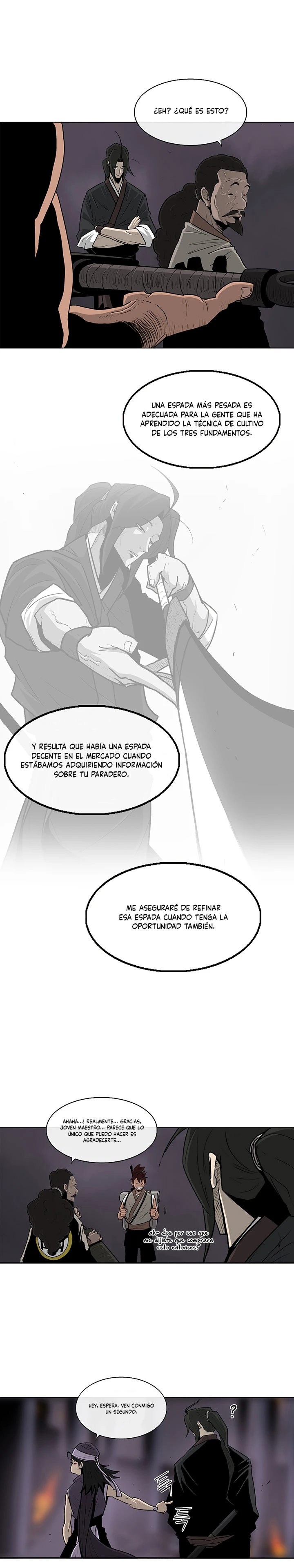 La leyenda de la espada del norte capítulo 54, página 13