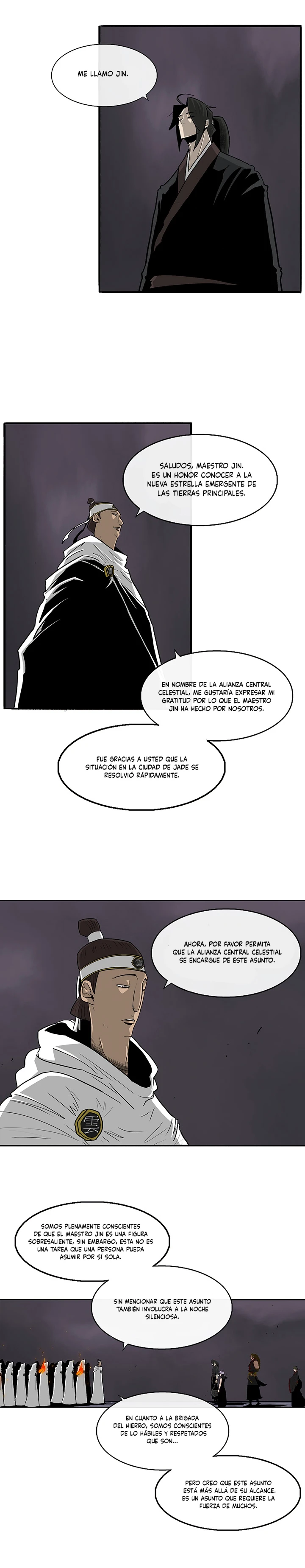 La leyenda de la espada del norte capítulo 54, página 17