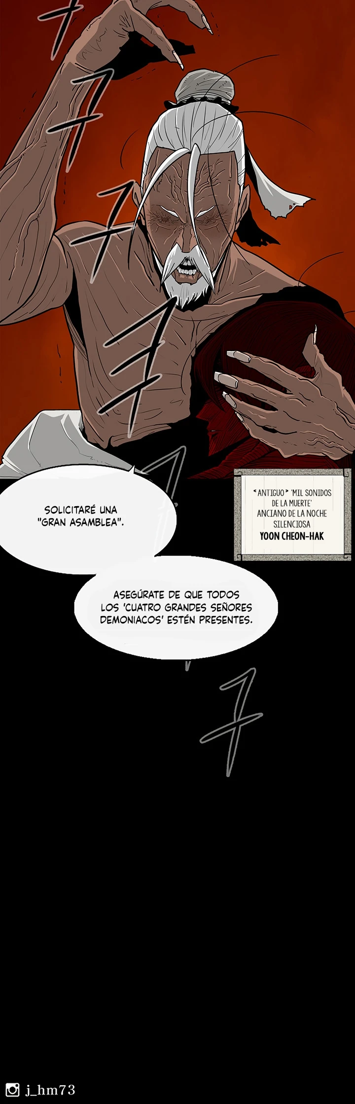 La leyenda de la espada del norte capítulo 54, página 28