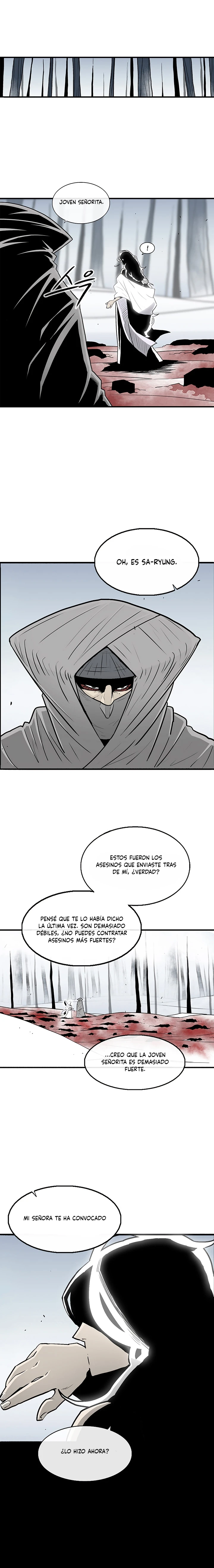 La leyenda de la espada del norte capítulo 55, página 8