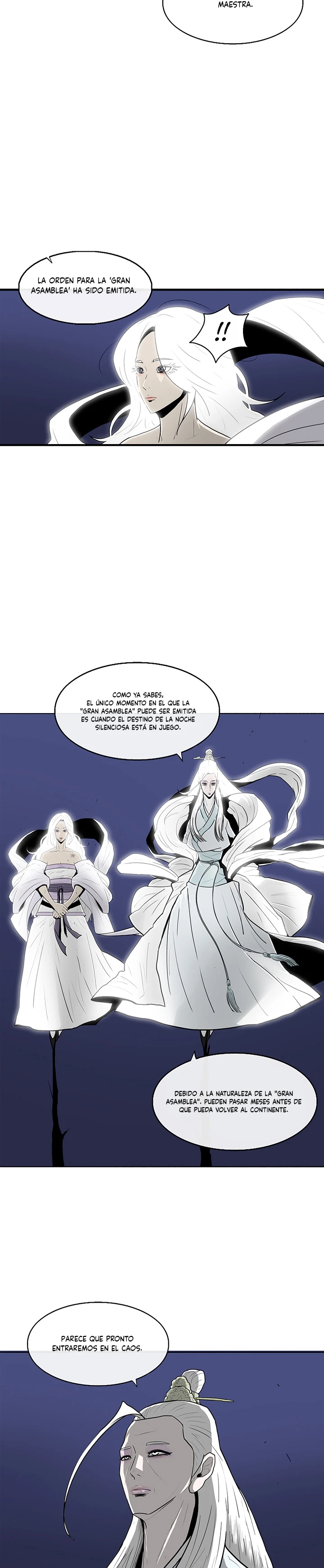 La leyenda de la espada del norte capítulo 55, página 18