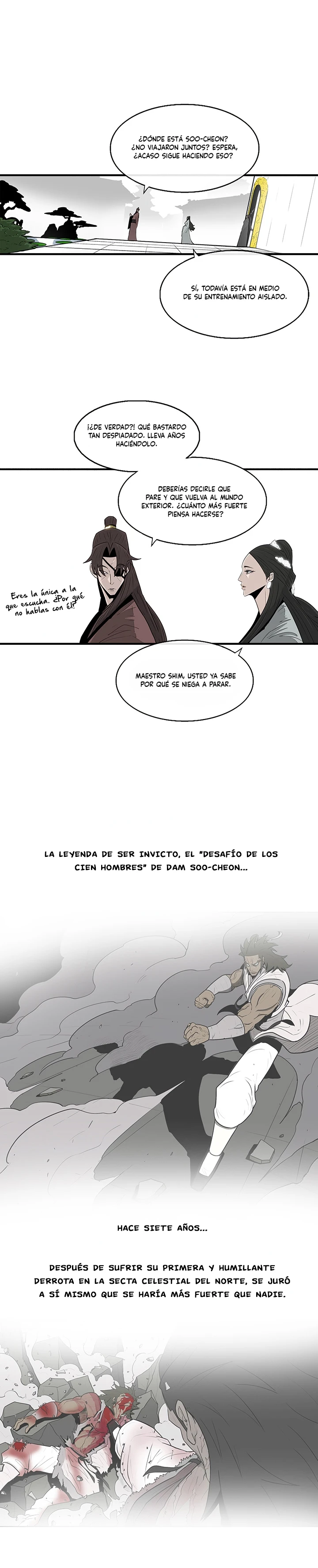 La leyenda de la espada del norte capítulo 57, página 3