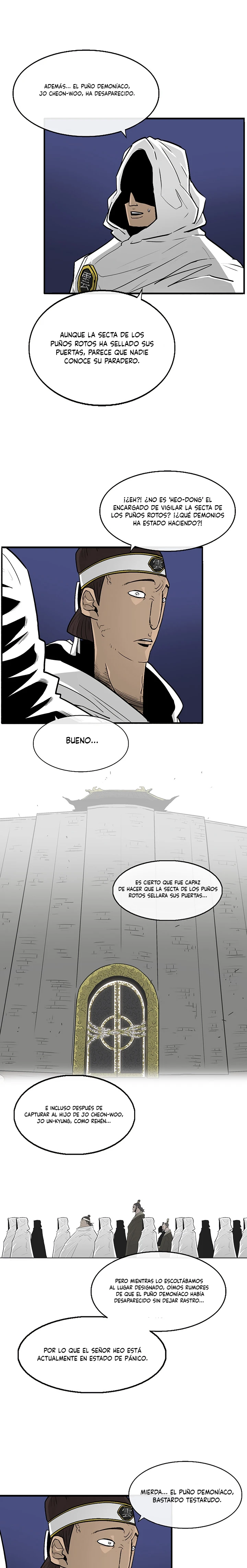 La leyenda de la espada del norte capítulo 59, página 14