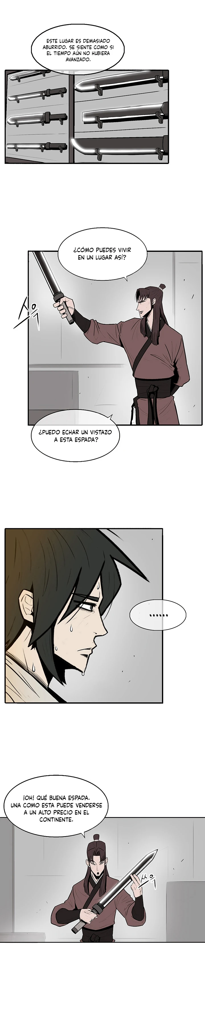 La leyenda de la espada del norte capítulo 6, página 16
