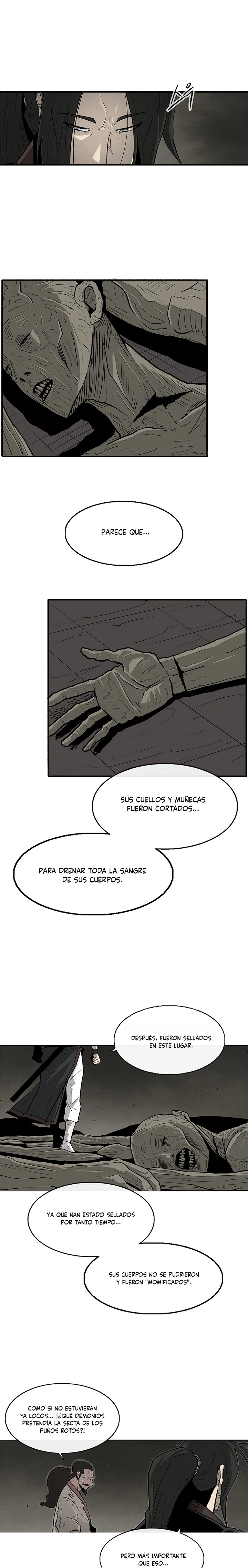 La leyenda de la espada del norte capítulo 60, página 11