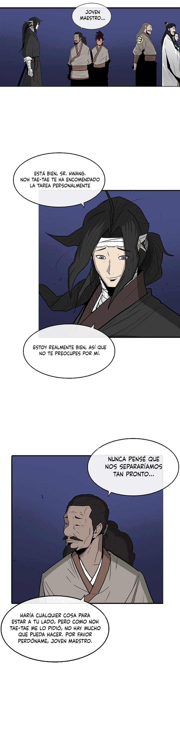 La leyenda de la espada del norte capítulo 70, página 14