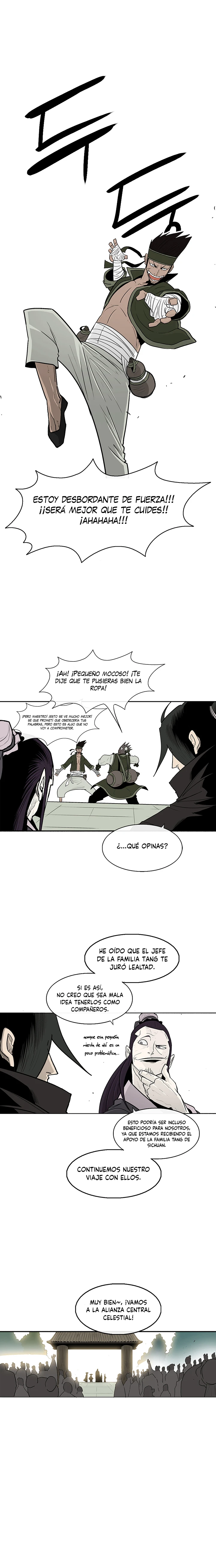 La leyenda de la espada del norte capítulo 75, página 9
