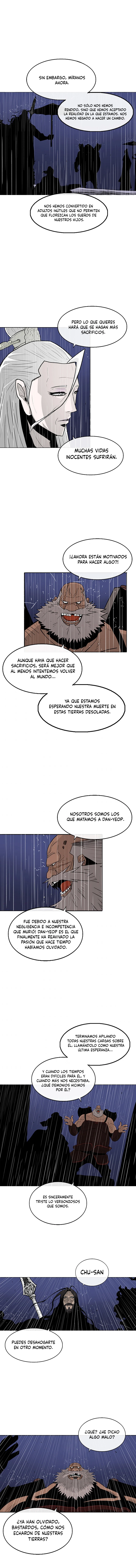 La leyenda de la espada del norte capítulo 76, página 9