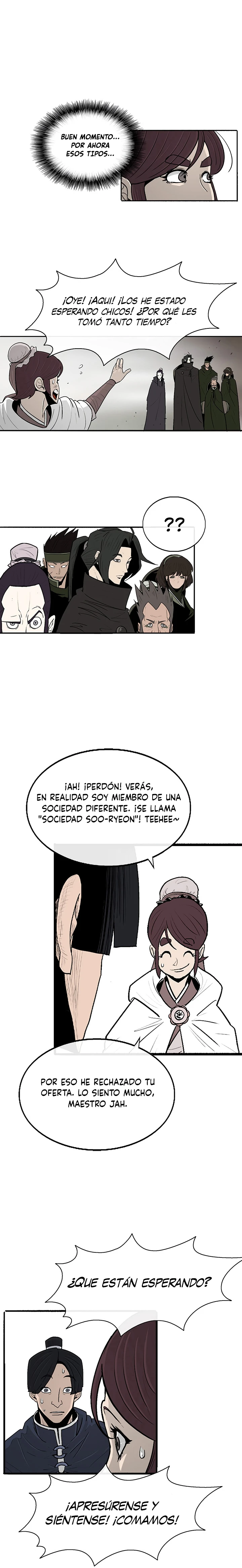 La leyenda de la espada del norte capítulo 77, página 10