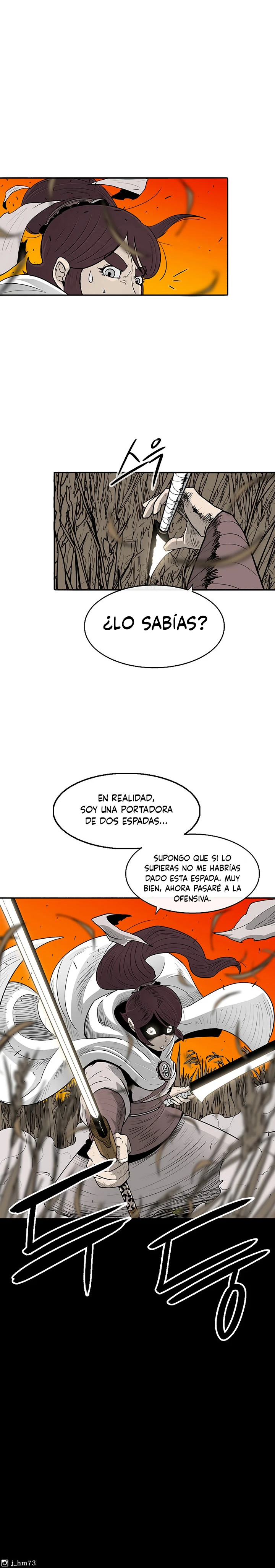La leyenda de la espada del norte capítulo 79, página 19