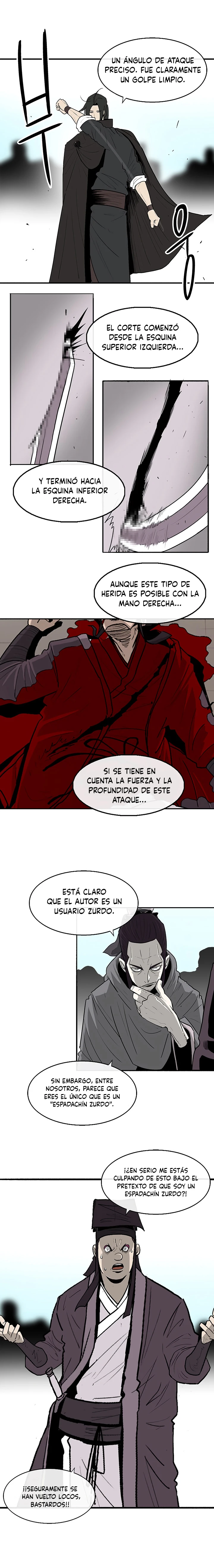 La leyenda de la espada del norte capítulo 83, página 8