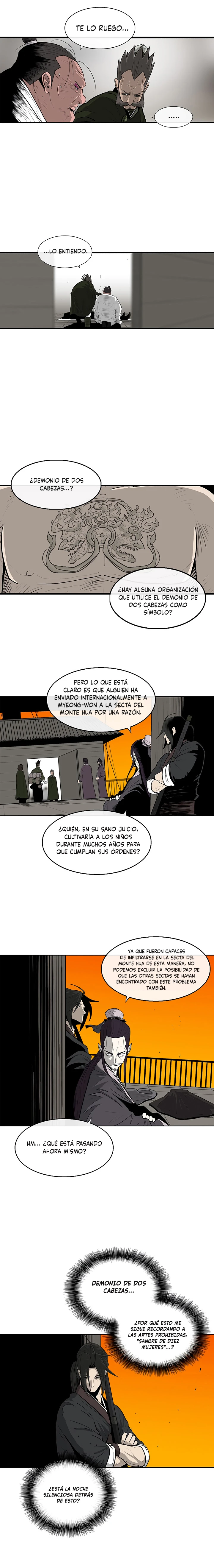 La leyenda de la espada del norte capítulo 84, página 11