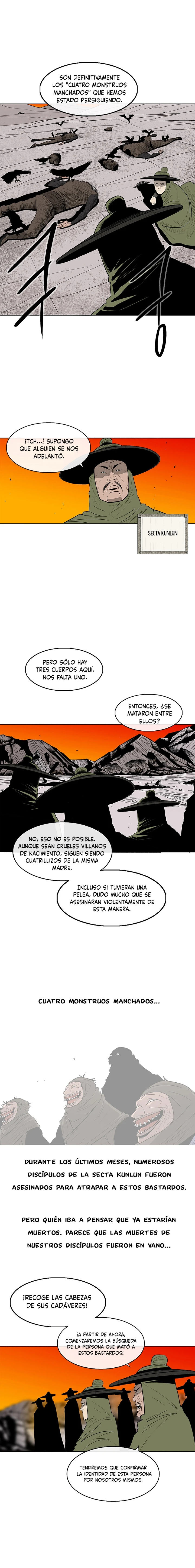 La leyenda de la espada del norte capítulo 85, página 8