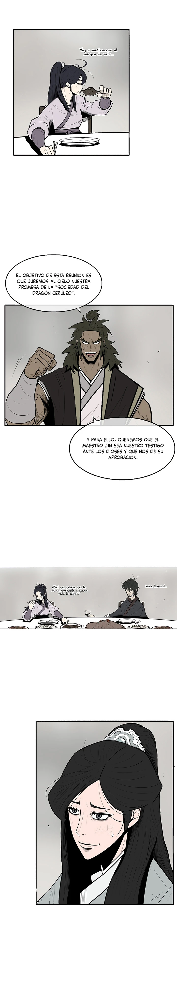 La leyenda de la espada del norte capítulo 9, página 22
