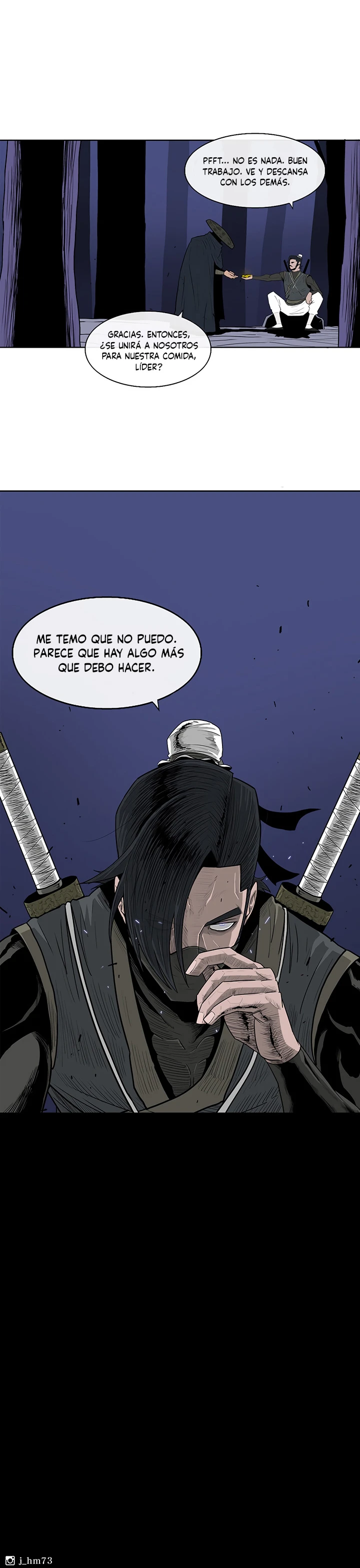 La leyenda de la espada del norte capítulo 93, página 19