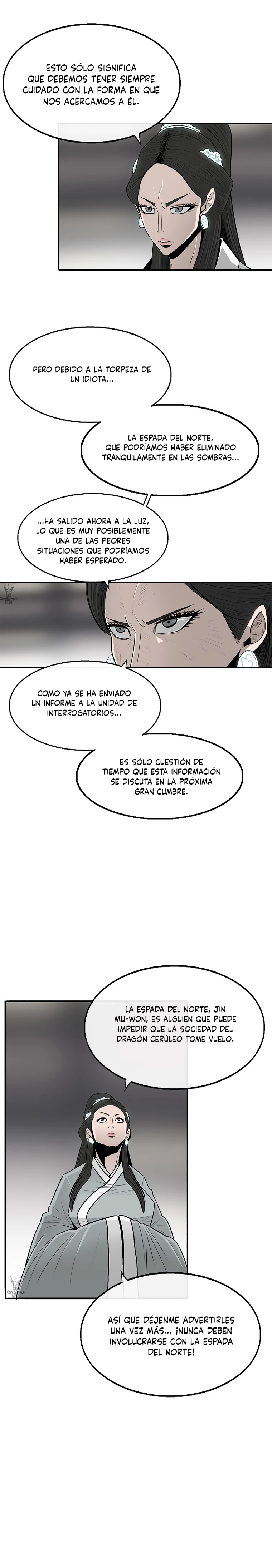 La leyenda de la espada del norte capítulo 97, página 7