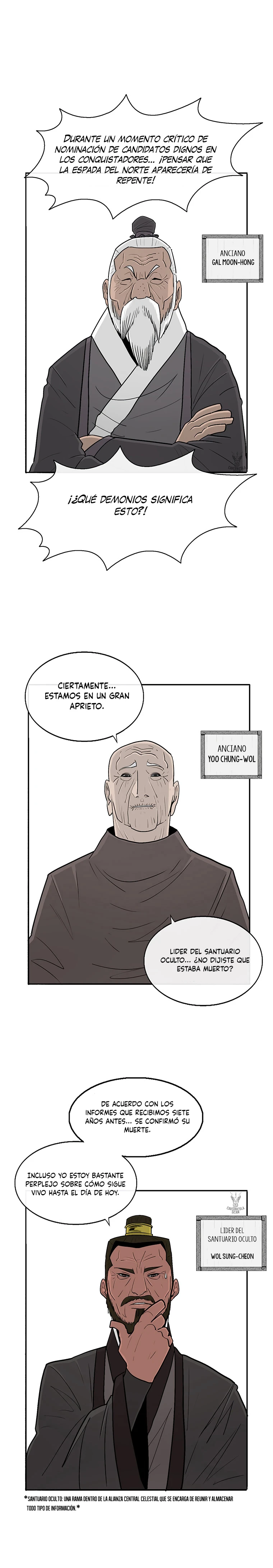 La leyenda de la espada del norte capítulo 97, página 11