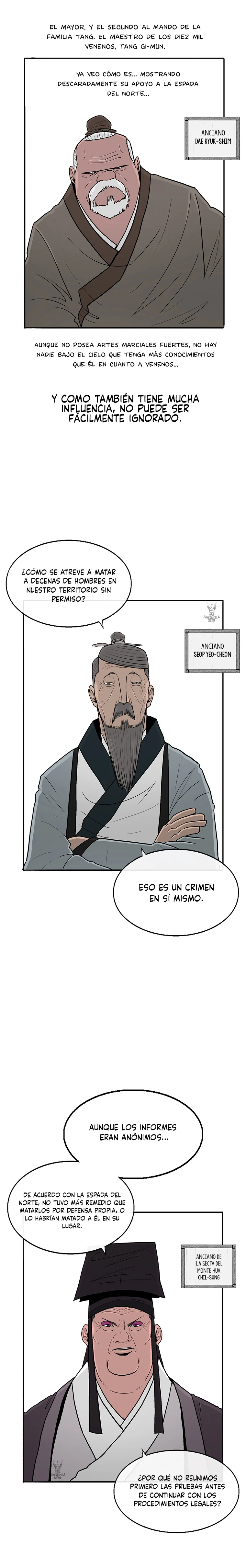 La leyenda de la espada del norte capítulo 97, página 13