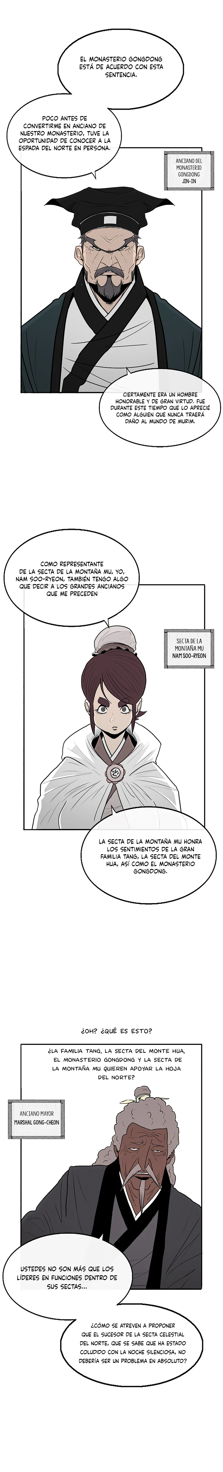 La leyenda de la espada del norte capítulo 97, página 14