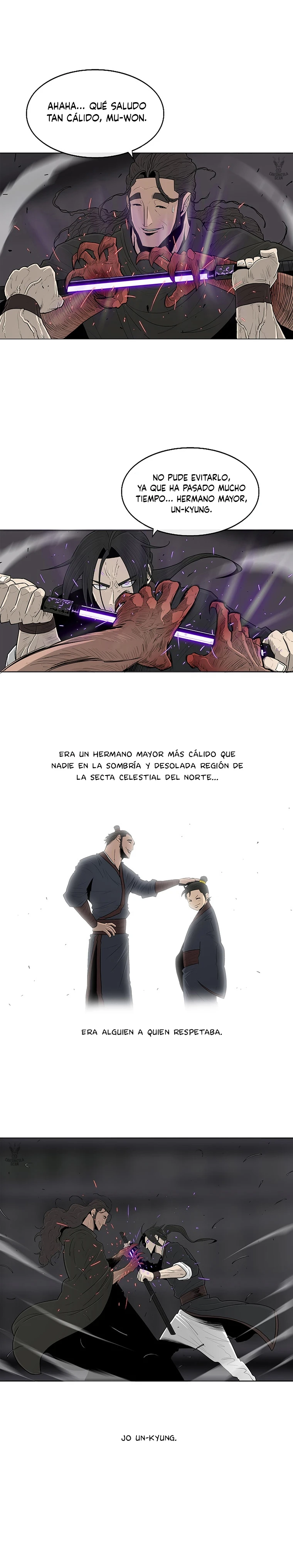 La leyenda de la espada del norte capítulo 98, página 3